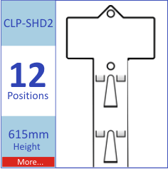 Clipstrip Merchandising SHD2