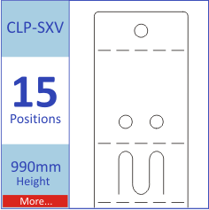Clipstrip Merchandising SXV